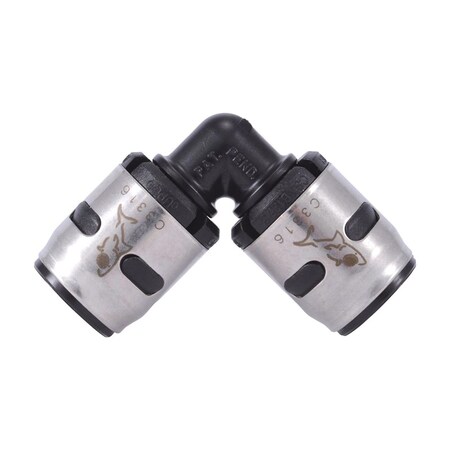 Sharkbite SharkBite EvoPEX 1/2 in. Push X 1/2 in. D Push Plastic Elbow, PK6 K248A6